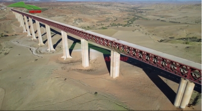 3- Le plus haut viaduc ferroviaire en Afrique