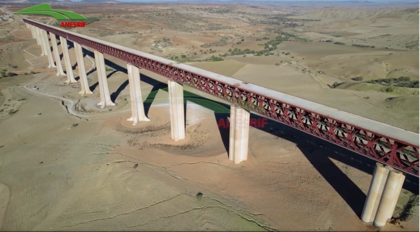 3- Le plus haut viaduc ferroviaire en Afrique