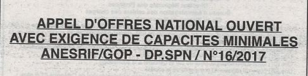 Avis de prorogation de delai